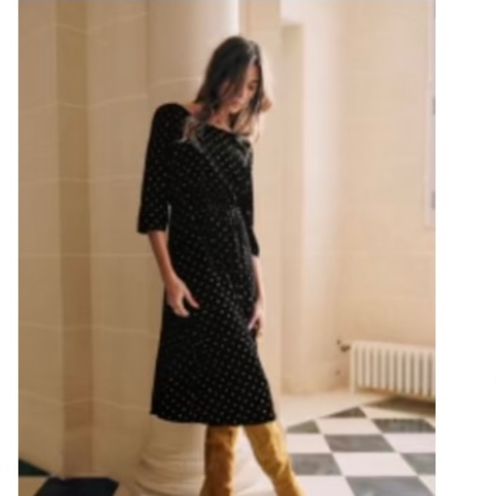Sézane Adela dress size 46 (14 US)